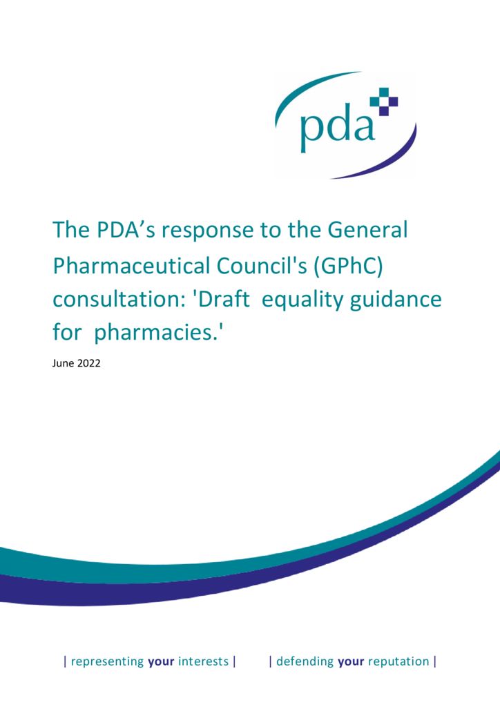 thumbnail of 000 Response to 2022 GPhC EDI Pharmacies Consultation FINAL
