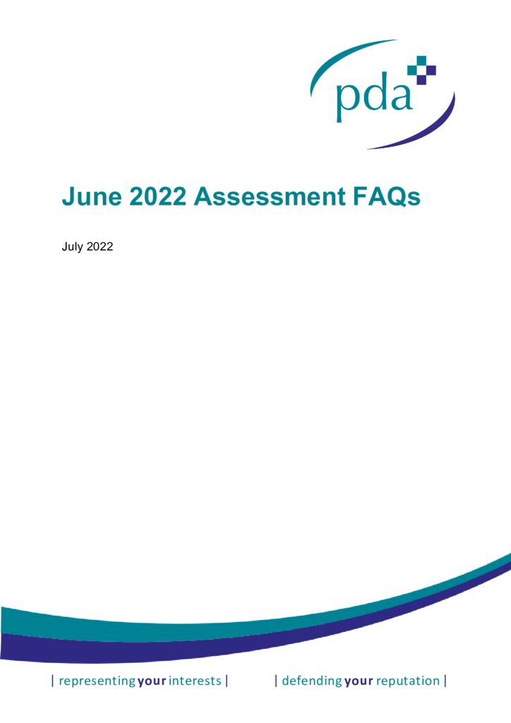thumbnail of June 2022 Assessment FAQs