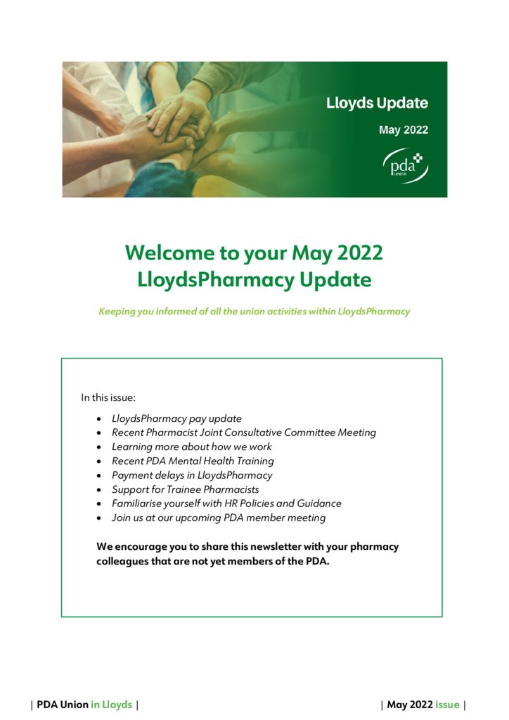 thumbnail of Lloyds Newsletter May 2022