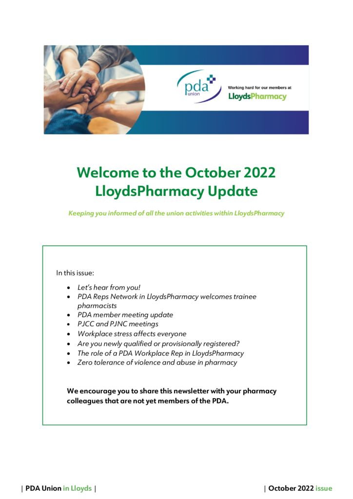 thumbnail of Lloyds Newsletter October 2022