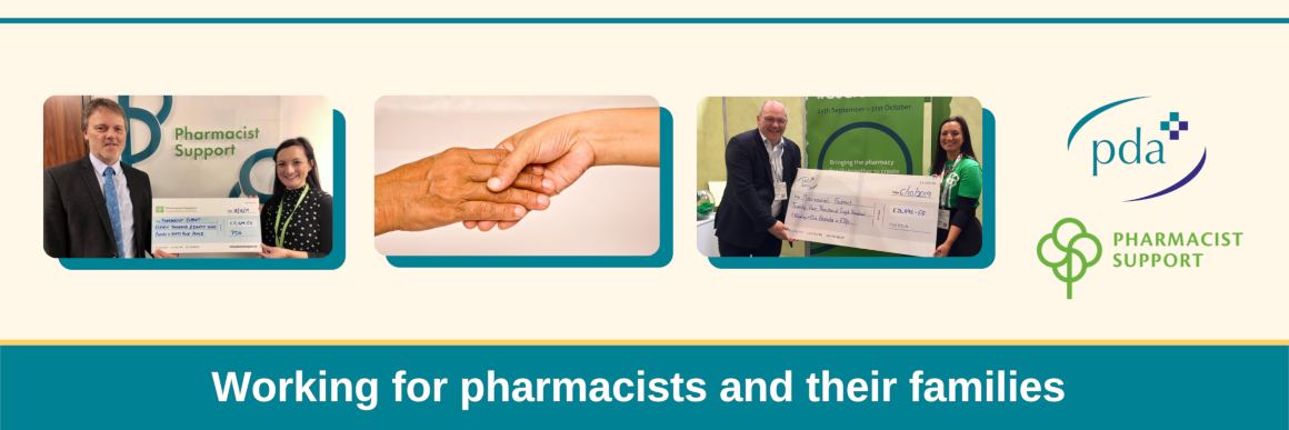 PDA’s work with charity partners Pharmacist Support
