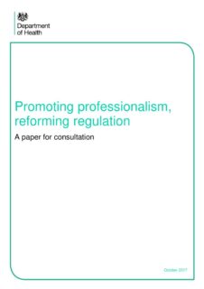 thumbnail of Promoting professionalism reforming regulation