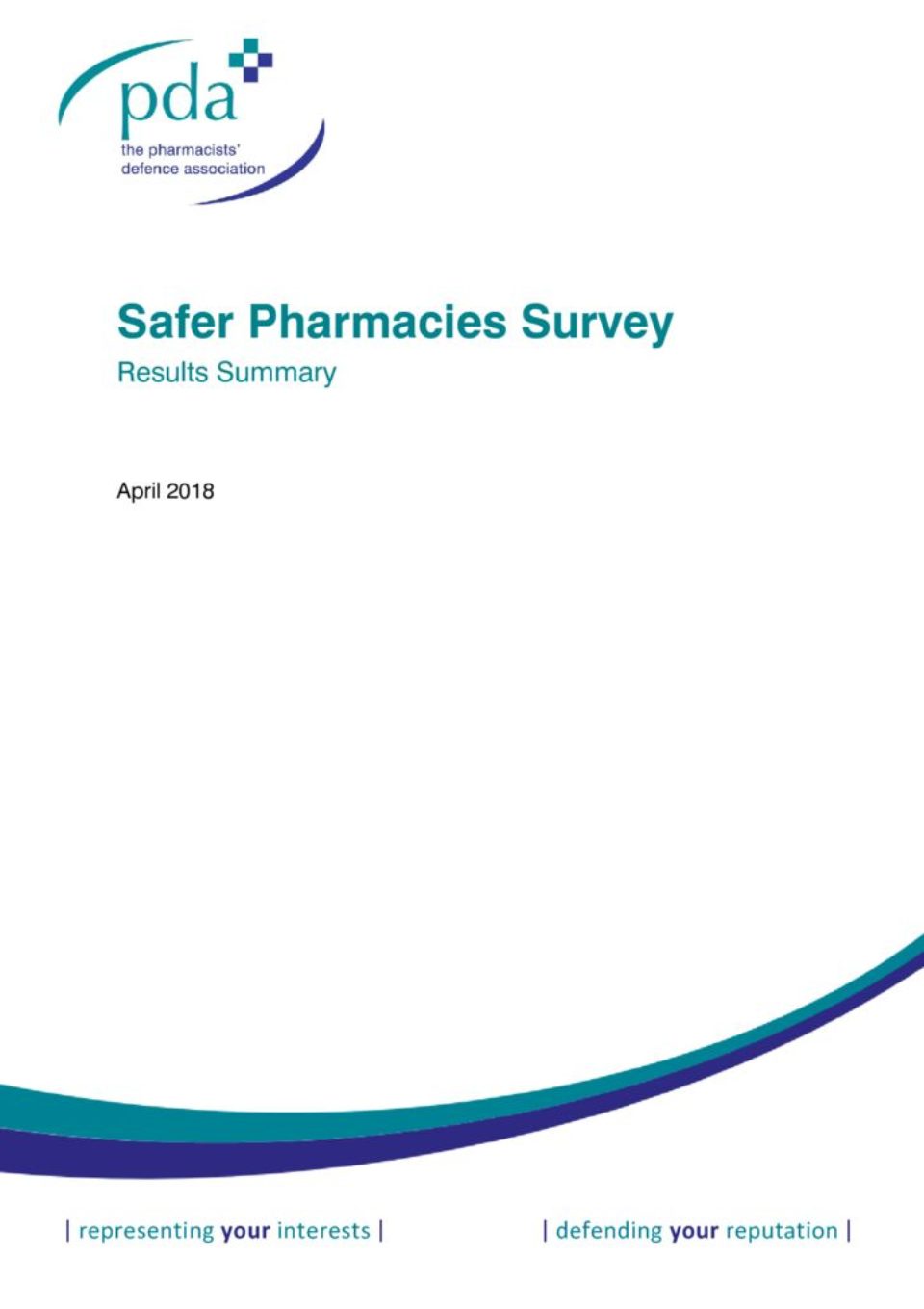 thumbnail of Safer pharmacies Survey Summary