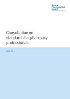 thumbnail of consultation_on_standards_for_pharmacy_professionals_april_2016