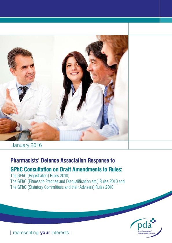 thumbnail of gphc-rules-consultation-response